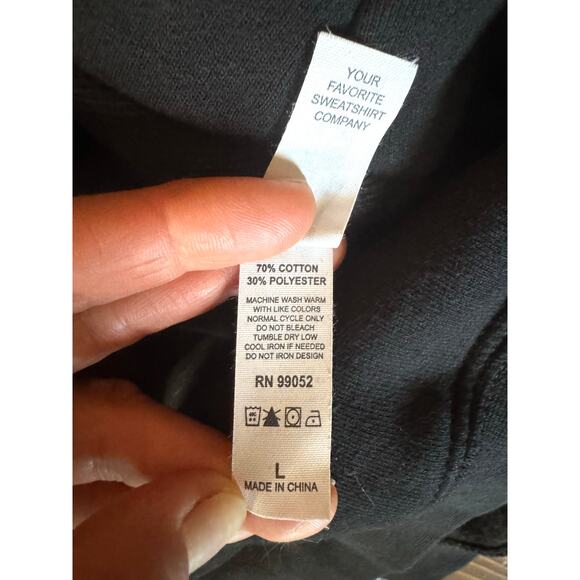 Black “Coffee Rezzo California” Hoodie – Size Large - Picture 6 of 6